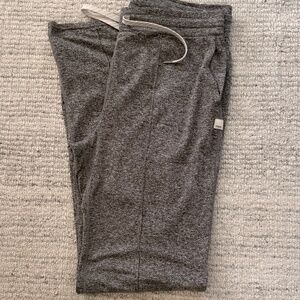 Vuori Halo Wide-Leg Flare Pant Heather Grey Size M